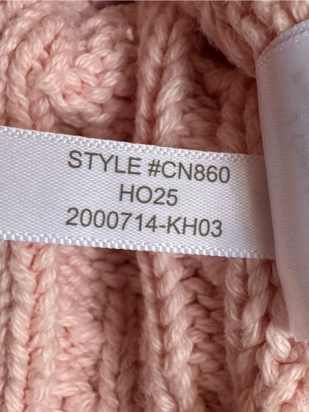 J. Crew Cable Knit Crewneck Sweater Delicate Bloom Pink 100% Cotton Small